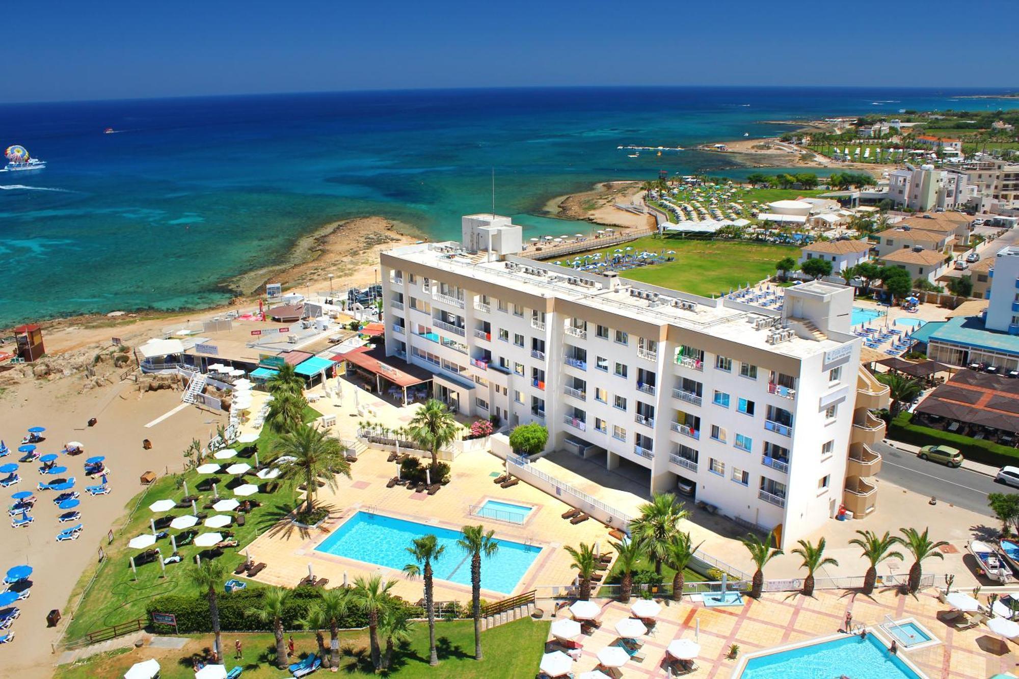 Pola Costa Beach Hotel Apts - Adults Only Protaras Bagian luar foto